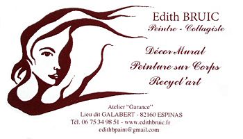 Edith BRUIC Peintre-Collagiste